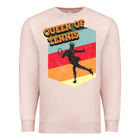 Pale Pink Queen Of Tennis Premium Sweatshirt - Bettercallsaul