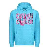 Ocean Blue crush cancer Premium Hoodie - NancyCooperArtShop