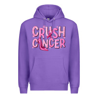 Purple crush cancer Premium Hoodie - NancyCooperArtShop