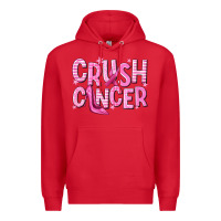 Red crush cancer Premium Hoodie - NancyCooperArtShop