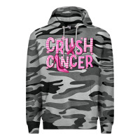 Slate Camo crush cancer Premium Hoodie - NancyCooperArtShop