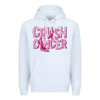 White crush cancer Premium Hoodie - NancyCooperArtShop