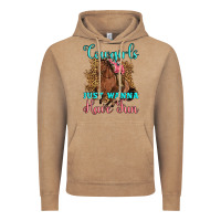 Vintage Coffee cowgirls just wanna have fun Vintage Hoodie - Artiststas
