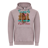Cowgirls Just Wanna Have Fun Vintage Hoodie | Teevron