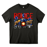 Asphalt police mom Heavy Core Tee - Zillion Design Studio