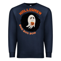 Navy Daddy Shark Boo Boo Premium Sweatshirt - Bettercallsaul