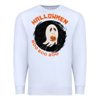 White Daddy Shark Boo Boo Premium Sweatshirt - Bettercallsaul