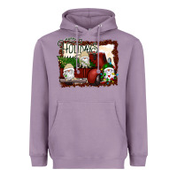 Lavender happy holidays gnomes Christmas Truck Heavyweight Hoodie - Bettercallsaul