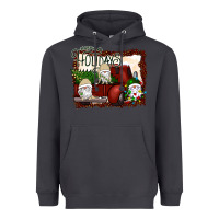 Smoke happy holidays gnomes Christmas Truck Heavyweight Hoodie - Bettercallsaul
