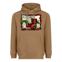 Toasted Coconut happy holidays gnomes Christmas Truck Heavyweight Hoodie - Bettercallsaul