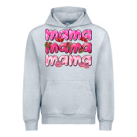 Heather Grey Mama mama mama mother's day Urban Hoodie - HowdyJamesFarm