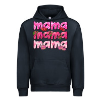 Navy Mama mama mama mother's day Urban Hoodie - HowdyJamesFarm