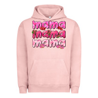 Pigment Salmon Mama mama mama mother's day Urban Hoodie - HowdyJamesFarm