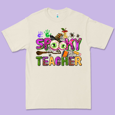 Spooky Teacher Premium Tee Designed By Adodesignshop