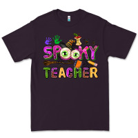 Plum spooky teacher Premium Tee - AdoDesignShop