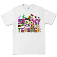 White spooky teacher Premium Tee - AdoDesignShop