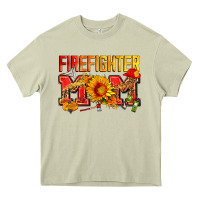 Mossy firefighter mom Heavy Core Tee - Zillion Design Studio