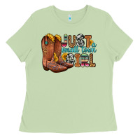 Matcha just a small town girl Ladies Tee - Zillion Design Studio