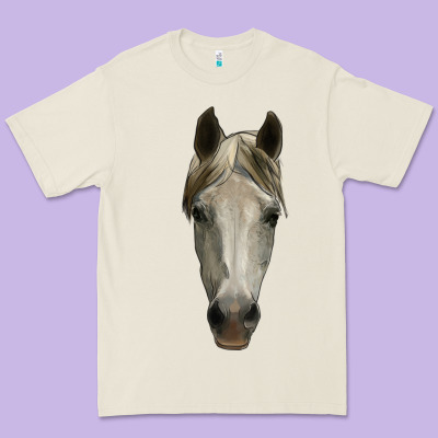 Horse Head Premium Tee Designed By Ranaportraitstore
