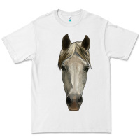White horse head Premium Tee - RanaPortraitStore