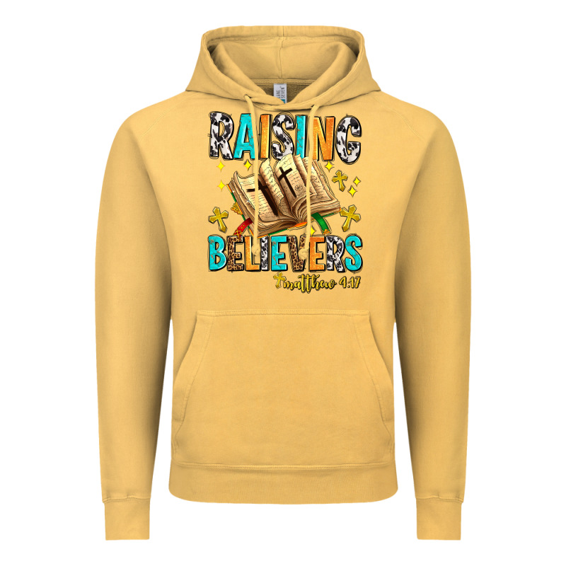 Raising Believers Matthew 4 17 Vintage Hoodie by AdoDesignShop | Teevron