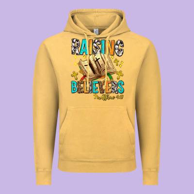Raising Believers Matthew 4 17 Vintage Hoodie Designed By Adodesignshop