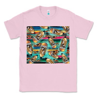 Bubblegum Pink Western Teacher Pencil Classic Tee - LillyAllenDesigns