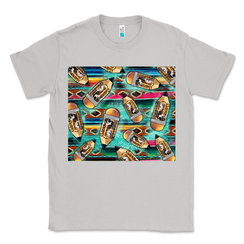 Western Teacher Pencil Classic Tee by LillyAllenDesigns | Teevron