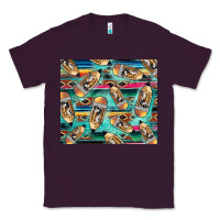 Plum Western Teacher Pencil Classic Tee - LillyAllenDesigns