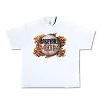 White baseball mom Urban Heavy Tee - AdoDesignShop