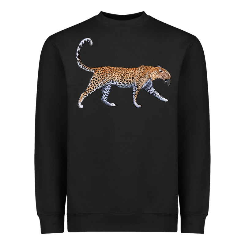 Leopard Heavyweight Sweatshirt by LillyAllenDesigns | Teevron