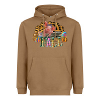 Toasted Coconut Fall Scene Pumpkin Watercolor Pig Wagon Serape Cheetah Heavyweight Hoodie - Bettercallsaul