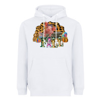 White Fall Scene Pumpkin Watercolor Pig Wagon Serape Cheetah Heavyweight Hoodie - Bettercallsaul