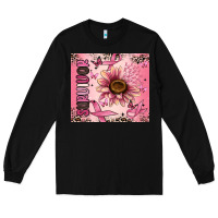 Black breast cancer survivor Long Sleeve Tee - MaliasSmallBusiness