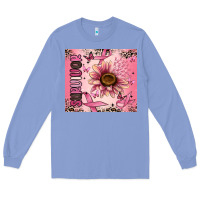 Colony Blue breast cancer survivor Long Sleeve Tee - MaliasSmallBusiness