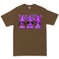 Cacao Domestic Violence Warrior Afro Gnomes Premium Tee - texasbilliewilder