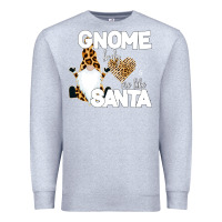 Heather Grey Gnome Body s Me Like Santa Premium Sweatshirt - Bettercallsaul