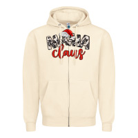 Sandshell Mama Claus Zipper Hoodie - MaliasSmallBusiness