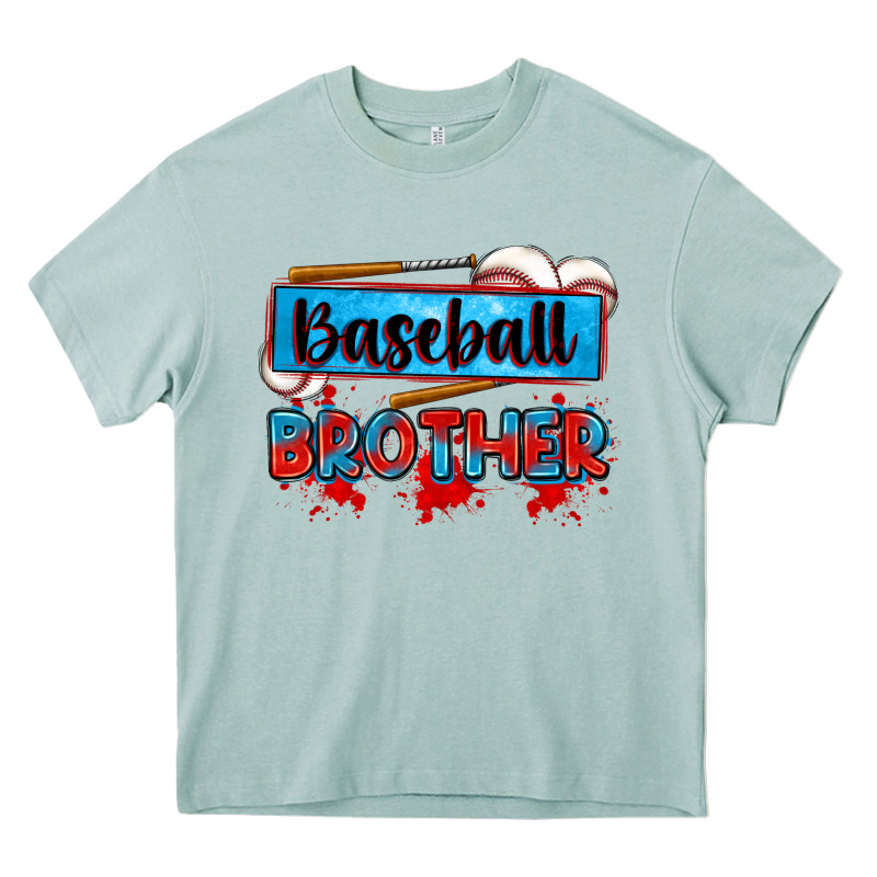 Baseball Brother Heavy Core Tee by Zillion Design Studio | Teevron