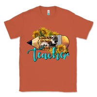 Copper Western Teacher Pencil Classic Tee - LillyAllenDesigns