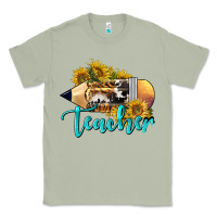 Matcha Western Teacher Pencil Classic Tee - LillyAllenDesigns