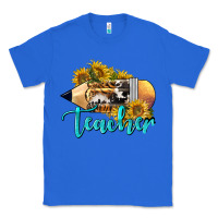 True Royal Western Teacher Pencil Classic Tee - LillyAllenDesigns