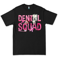 Black Dental Squad with Teeth Premium Tee - texasbilliewilder