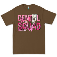 Cacao Dental Squad with Teeth Premium Tee - texasbilliewilder