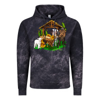 Cloud Black jesus holy night cows and sunflowers Vintage Hoodie - AdoDesignShop