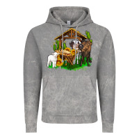 Cloud Rock jesus holy night cows and sunflowers Vintage Hoodie - AdoDesignShop