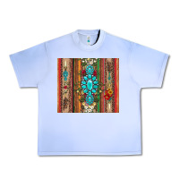 Grape Ice gemstone flowers arrow with leopards and serape Urban Heavy Tee - Artiststas