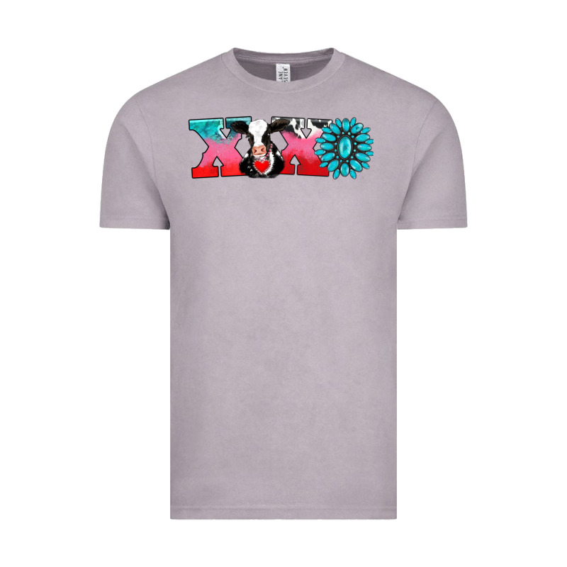 Xoxo With Cow Vintage Tee by AdoDesignShop | Teevron
