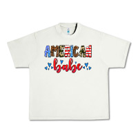 Pistachio American babe Urban Heavy Tee - AdoDesignShop
