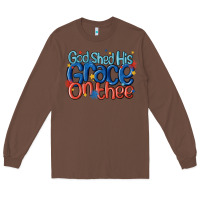 Chestnut god shed his grace on the thee Long Sleeve Tee - MaliasSmallBusiness